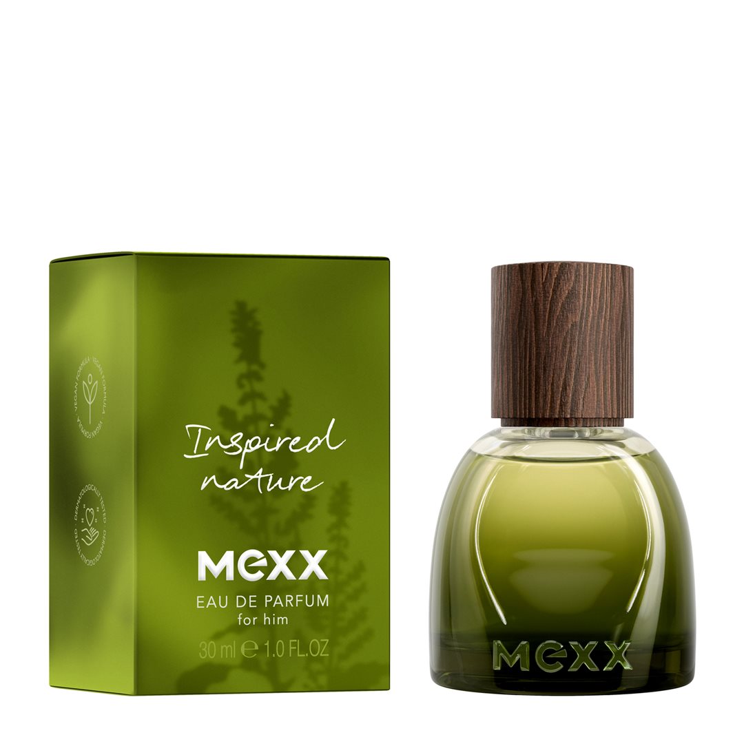 MEXX Inspired Nature Eau de Parfum für Herren (30ml)