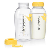 Medela - Milchflasche Inkl. Deckel mit Einlage 2Stk. (250ml)