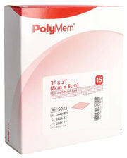 PolyMem Wound Dressing 8x8cm Non Adhesive (15 pcs)