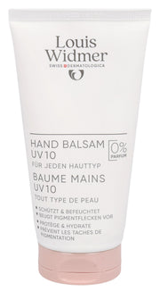 Louis Widmer Baume pour les mains UV 10 sans parfum (75ml)