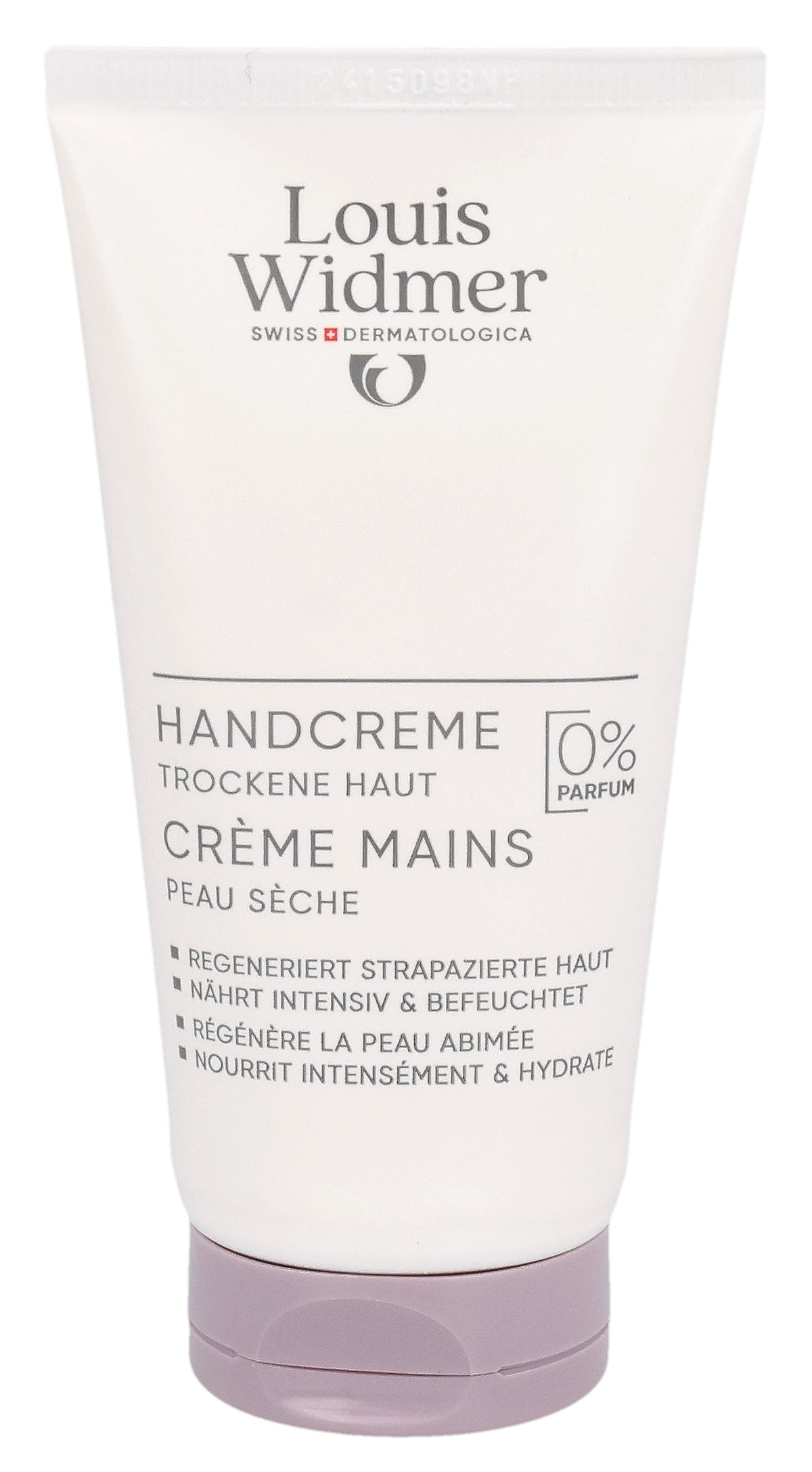 Louis Widmer Handcreme ohne Parfum (75ml)