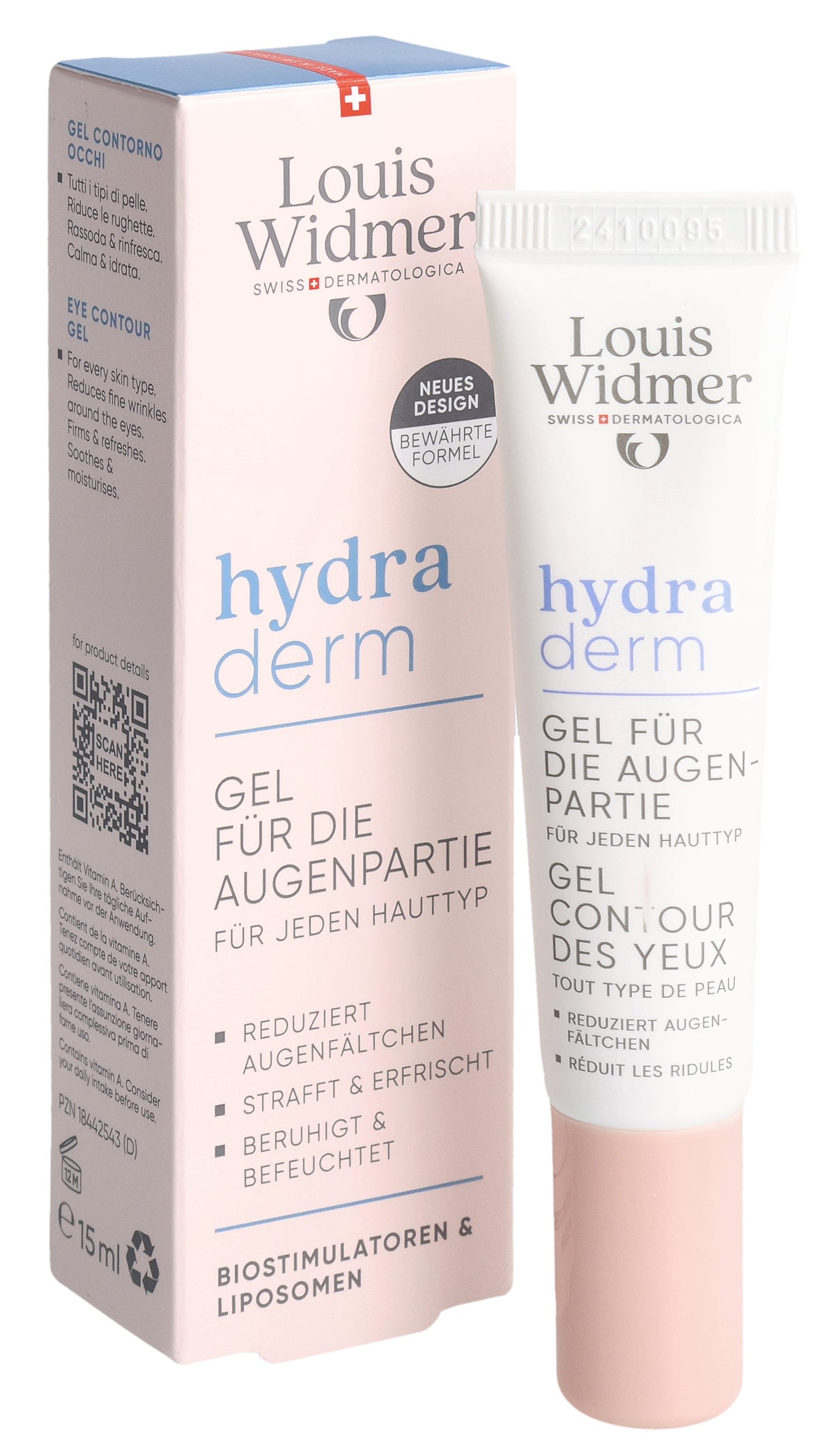Louis Widmer Hydraderm Gel Augenpartie parfümiert (15ml)