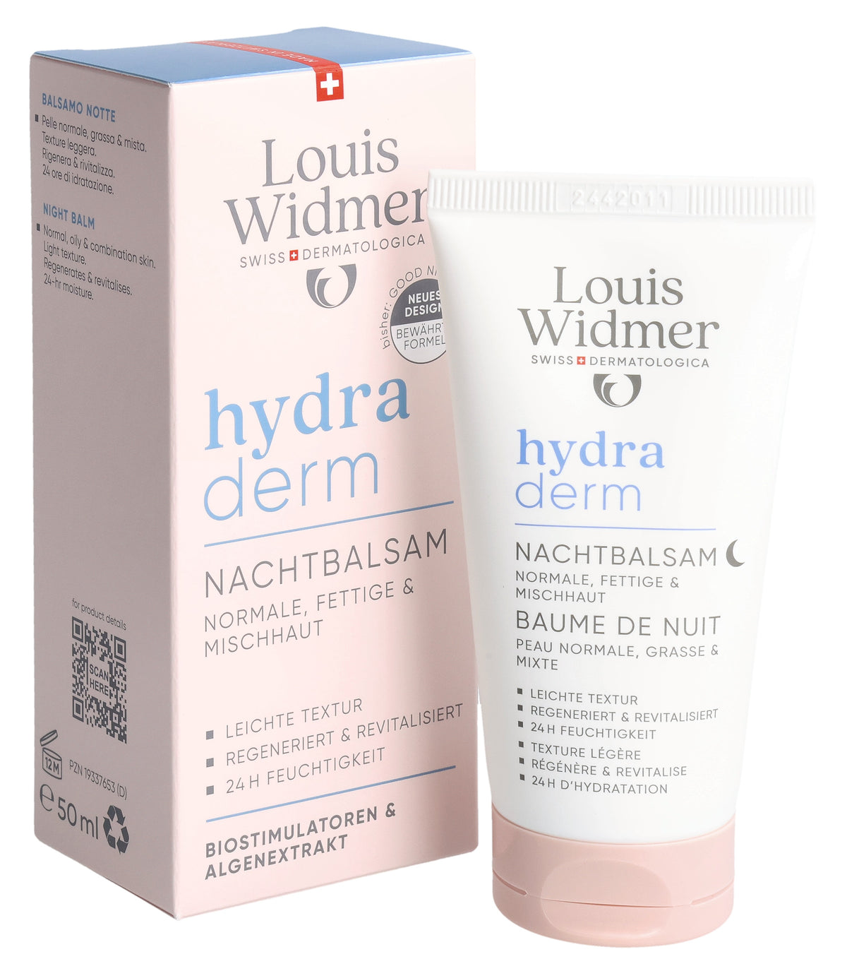 Louis Widmer Hydraderm Nachtbalsam parfümiert (50ml)