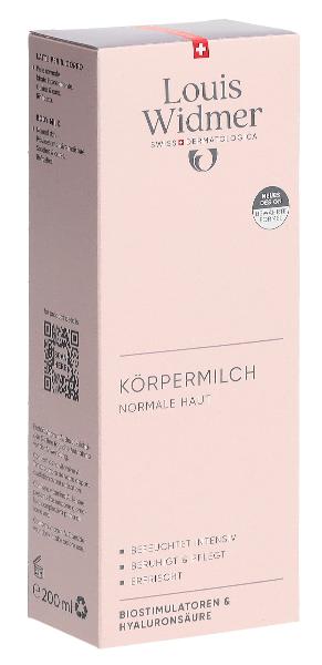 Louis Widmer Latte corpo leggermente profumato (200ml)