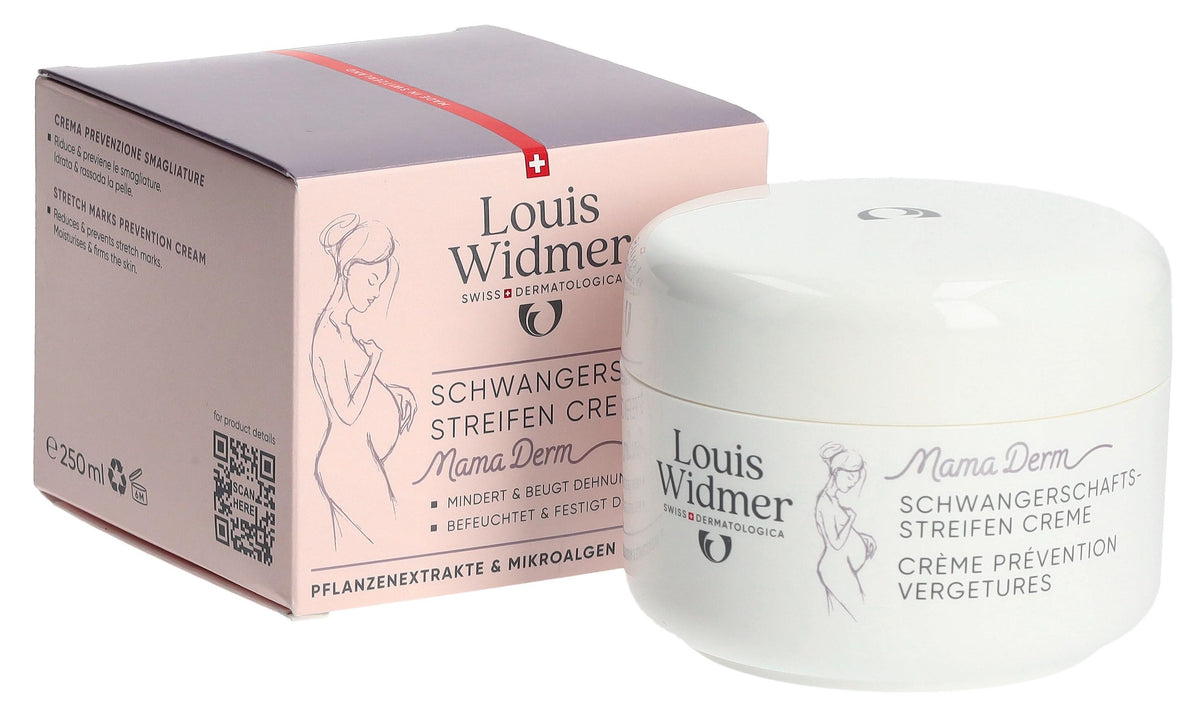 Louis Widmer MamaDerm Schwangerschaftscreme parfümiert (250ml)