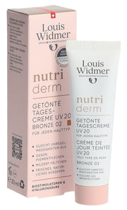 Louis Widmer Nutriderm getönte Tagescreme UV 20 Farbton 02 parfümiert (30ml)