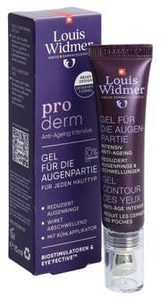 Louis Widmer Proderm Gel Augenpartie ohne Parfum (15ml)