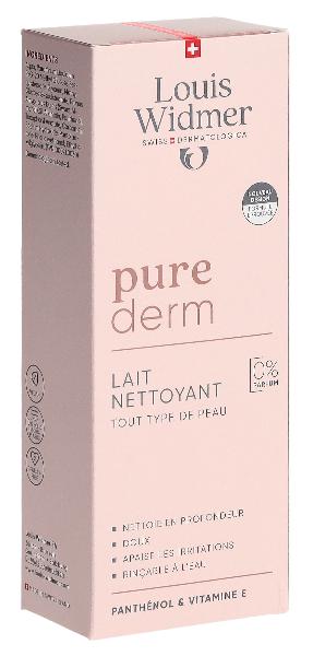 Louis Widmer Purederm Reinigungsmilch ohne Parfum (200ml)