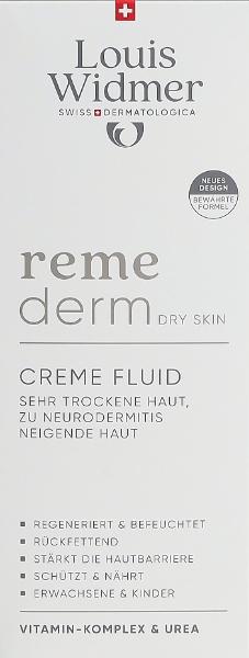 Louis Widmer Remederm Creme Fluide parfümiert (200ml)