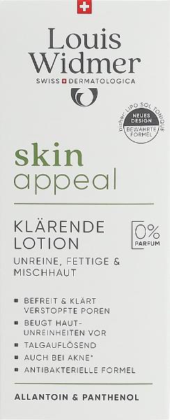 Louis Widmer Skin Appeal Klärende Lotion ohne Parfum (150ml)