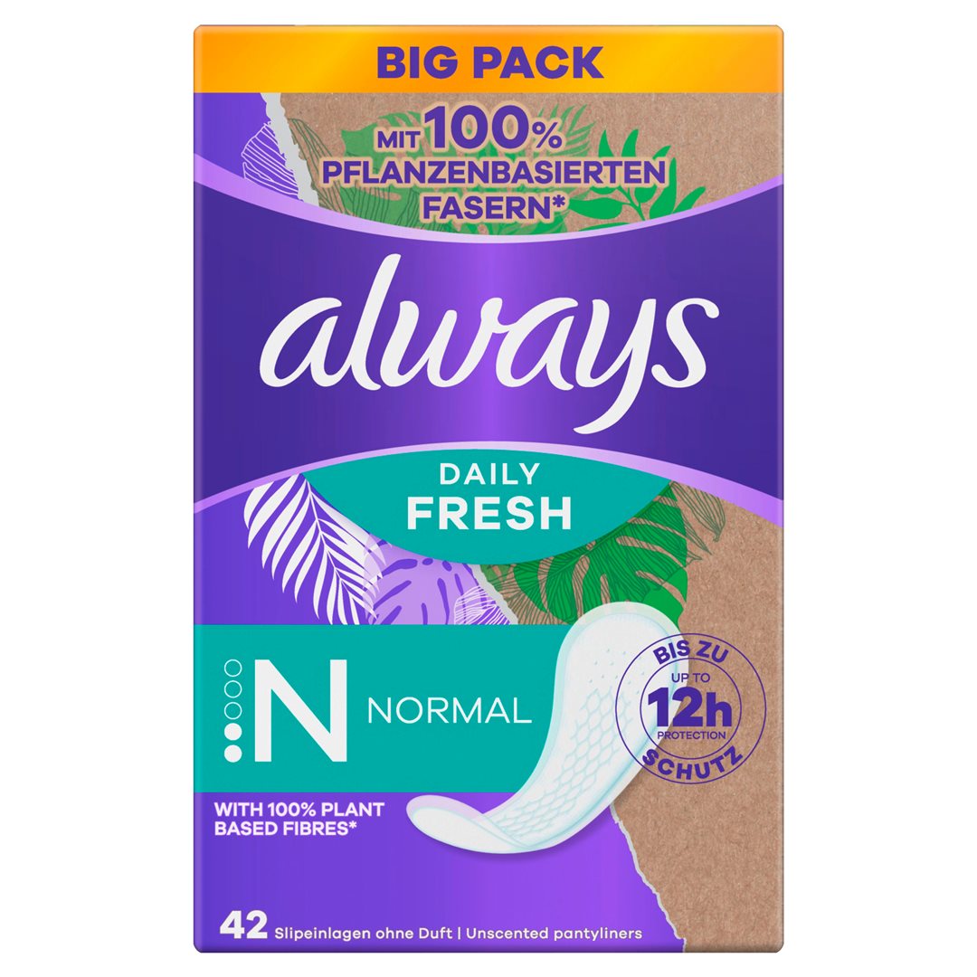 always Slipeinlagen Daily Fresh Normal (42 Stk)