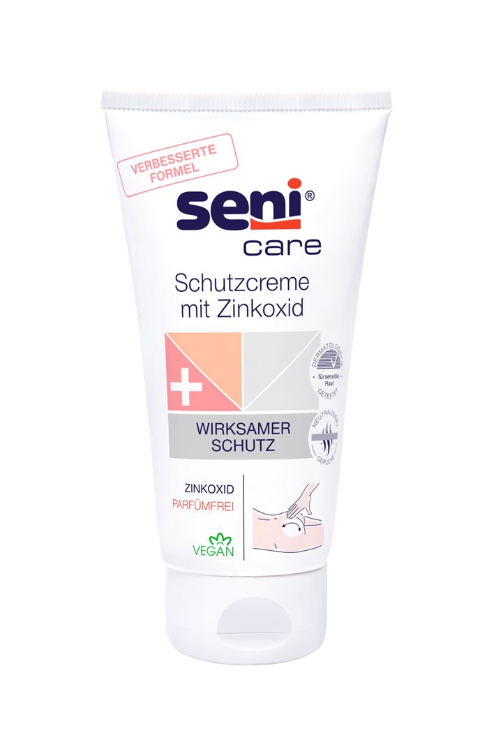 Seni Care Hautschutzcreme mit Zinkoxid (150ml)