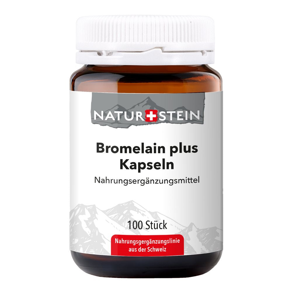 NATURSTEIN Bromelain plus Kapseln (100 Stk)