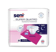 Super Seni Quatro Incontinence Briefs, Size M (10 pcs)
