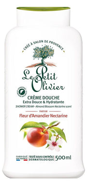 Le Petit Olivier Crème Douche Fleur d'Amandier Nectarine (500ml)