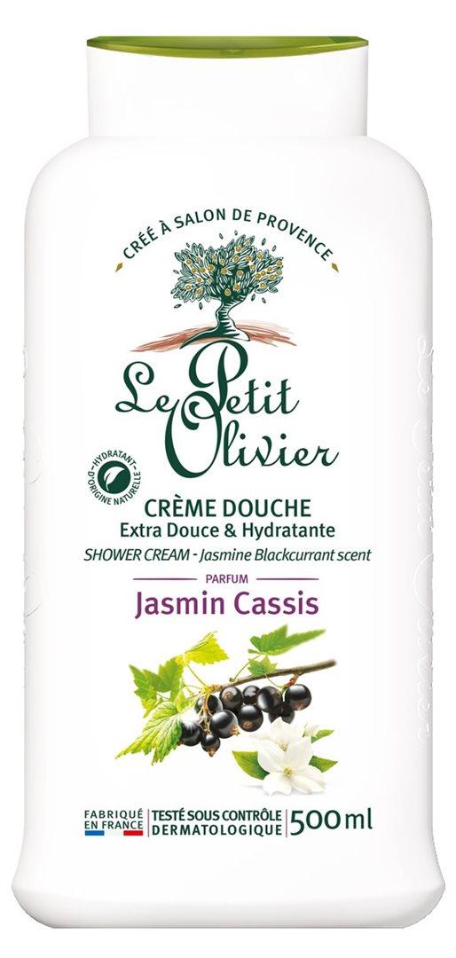 Le Petit Olivier Crème Douche Jasmin Cassis (500ml)