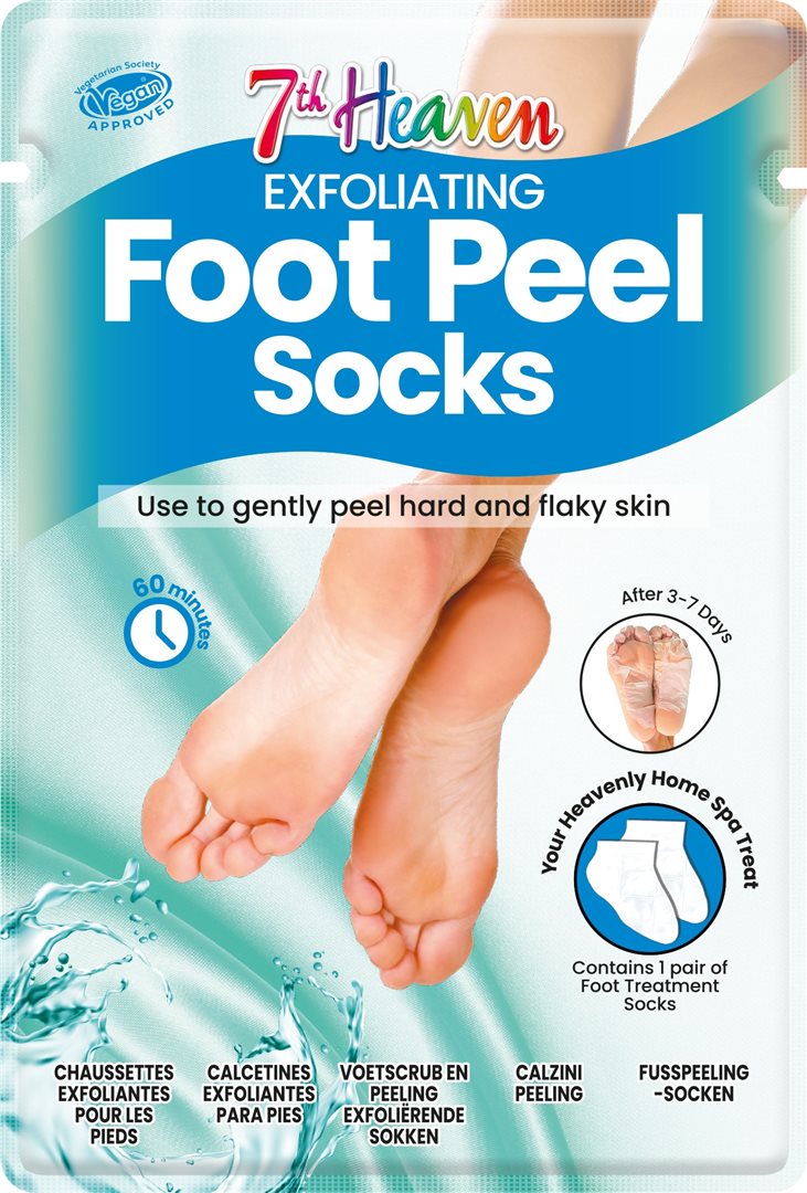 7th Heaven Foot Mask Exfoliating Peeling-Fussmaske (1 Paar)