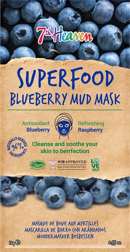 7th Heaven Mud Mask Superfood Blueberry (10g)