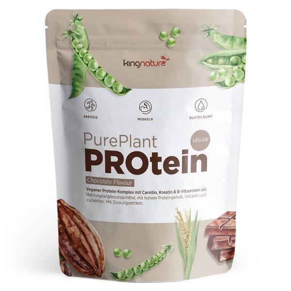 KINGNATURE PurePlantPROtein Powder (500g)