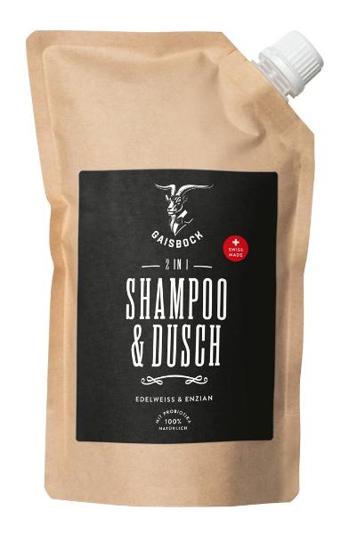 GAISBOCK Care Shampoo & Dusch Refill-Bag (500ml)