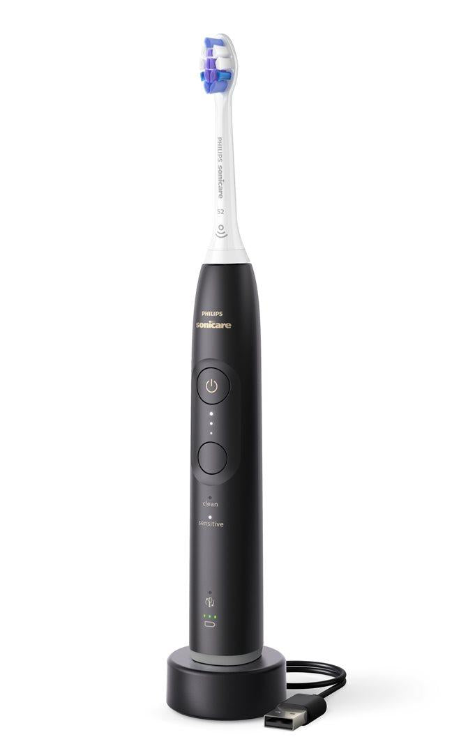Philips Sonicare 6100 elektrische Schallzahnbürste HX7401/01 Schwarz (1 Stk)
