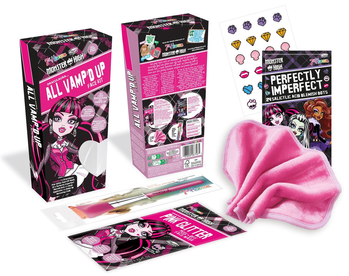 7th Heaven Geschenkset Monster High Draculaura (4-teilig)