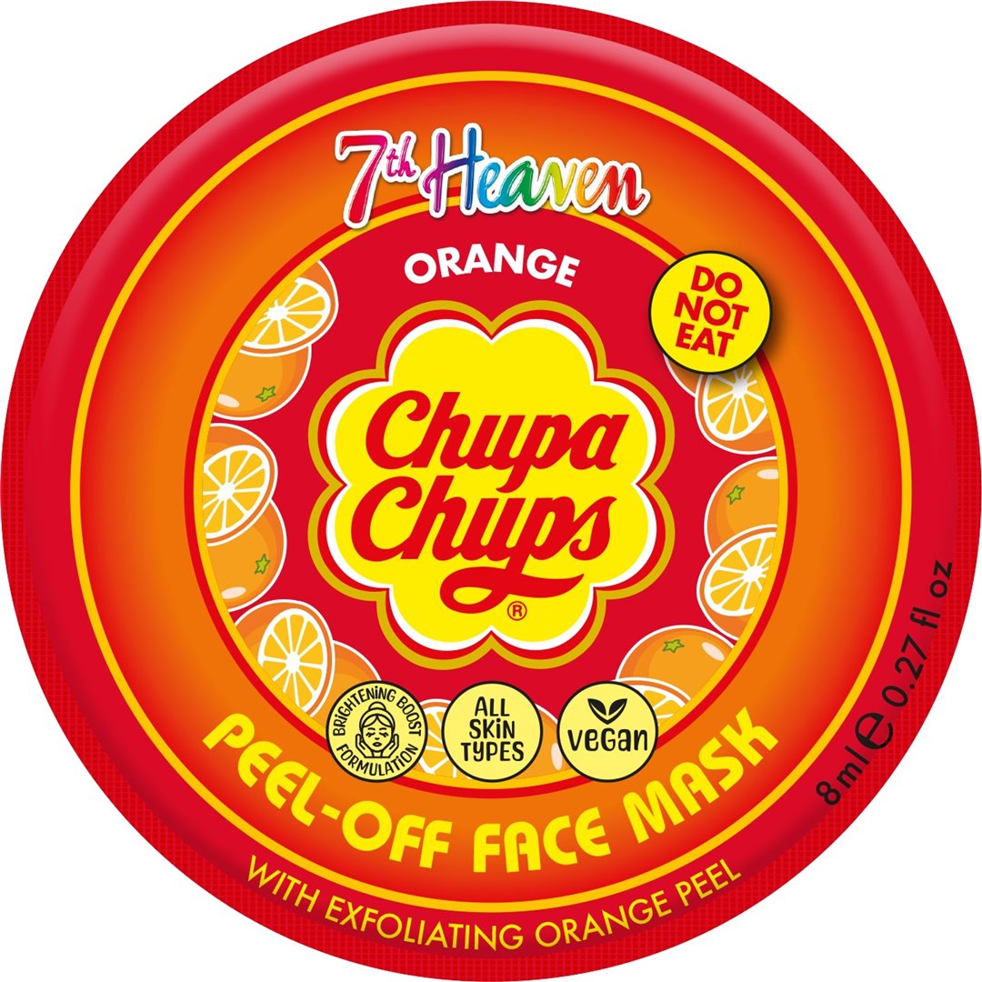 7th Heaven Peel-Off Mask Chupa Chups Orange (8ml)