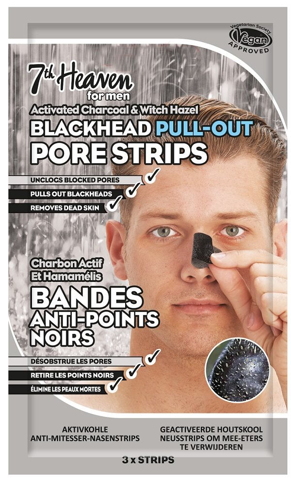 7th Heaven Men's Nose Pore Strips Nasenstrips (3 Stk)