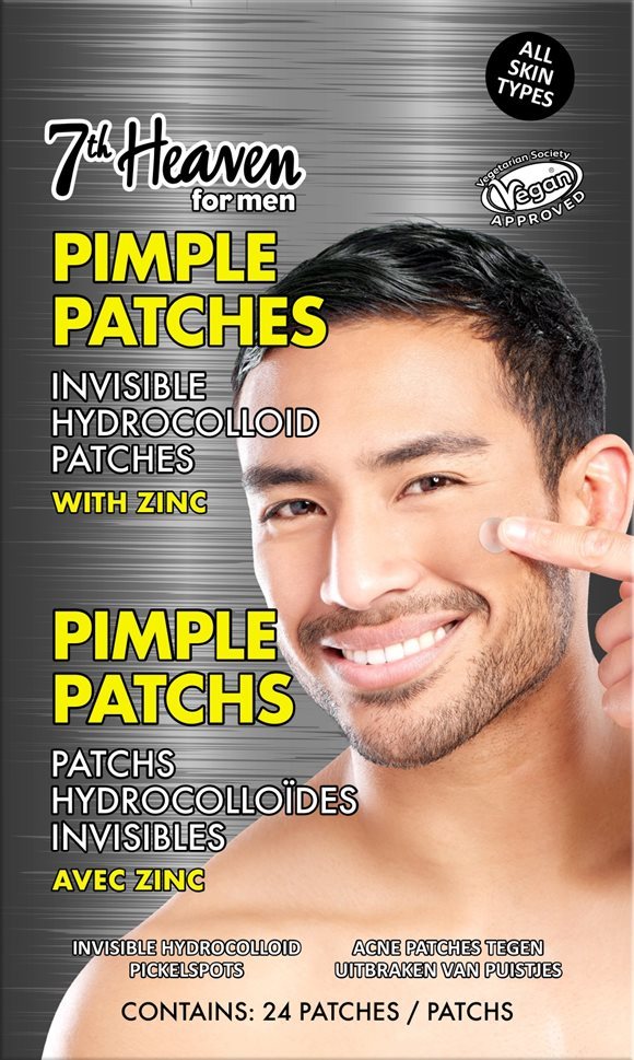 7th Heaven Men's Pimple Dots Pickelpflaster (24 Stk)