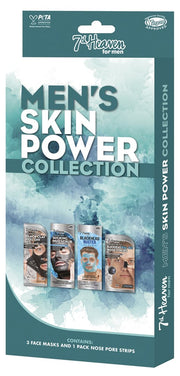 7th Heaven Gift Set Men's Skin Power Collection (4 pieces)