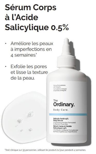 The Ordinary Salicylic Acid 0.5% Body Serum (240ml)