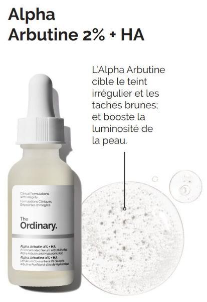 The Ordinary Alpha Arbutin 2% + HA Sérum (30ml)