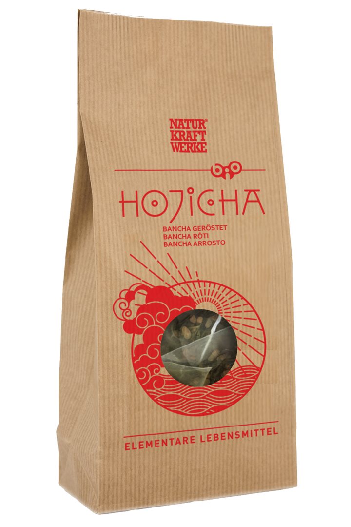 Naturkraftwerke Hoji Bancha gerösteter Grüntee Bio (20 x 2.5g)
