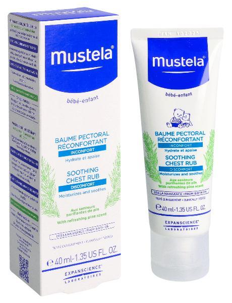 Mustela Soothing Chest Balm (40ml)