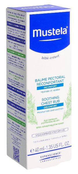 Mustela Soothing Chest Balm (40ml)