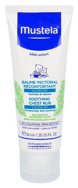 Mustela Soothing Chest Balm (40ml)