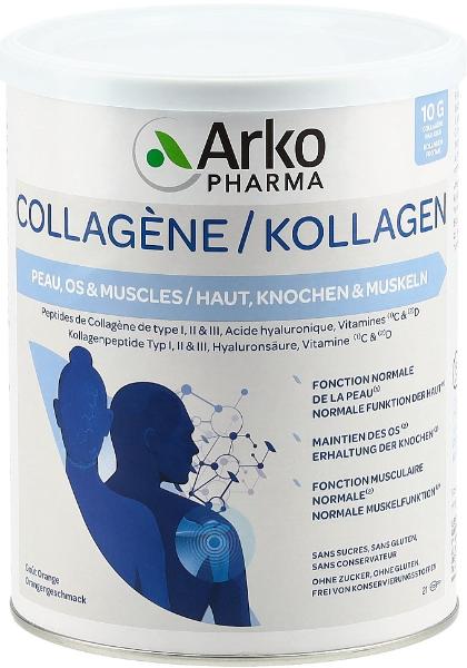 Arkopharma Kollagen Haut, Knochen und Muskeln Pulver (260 g)