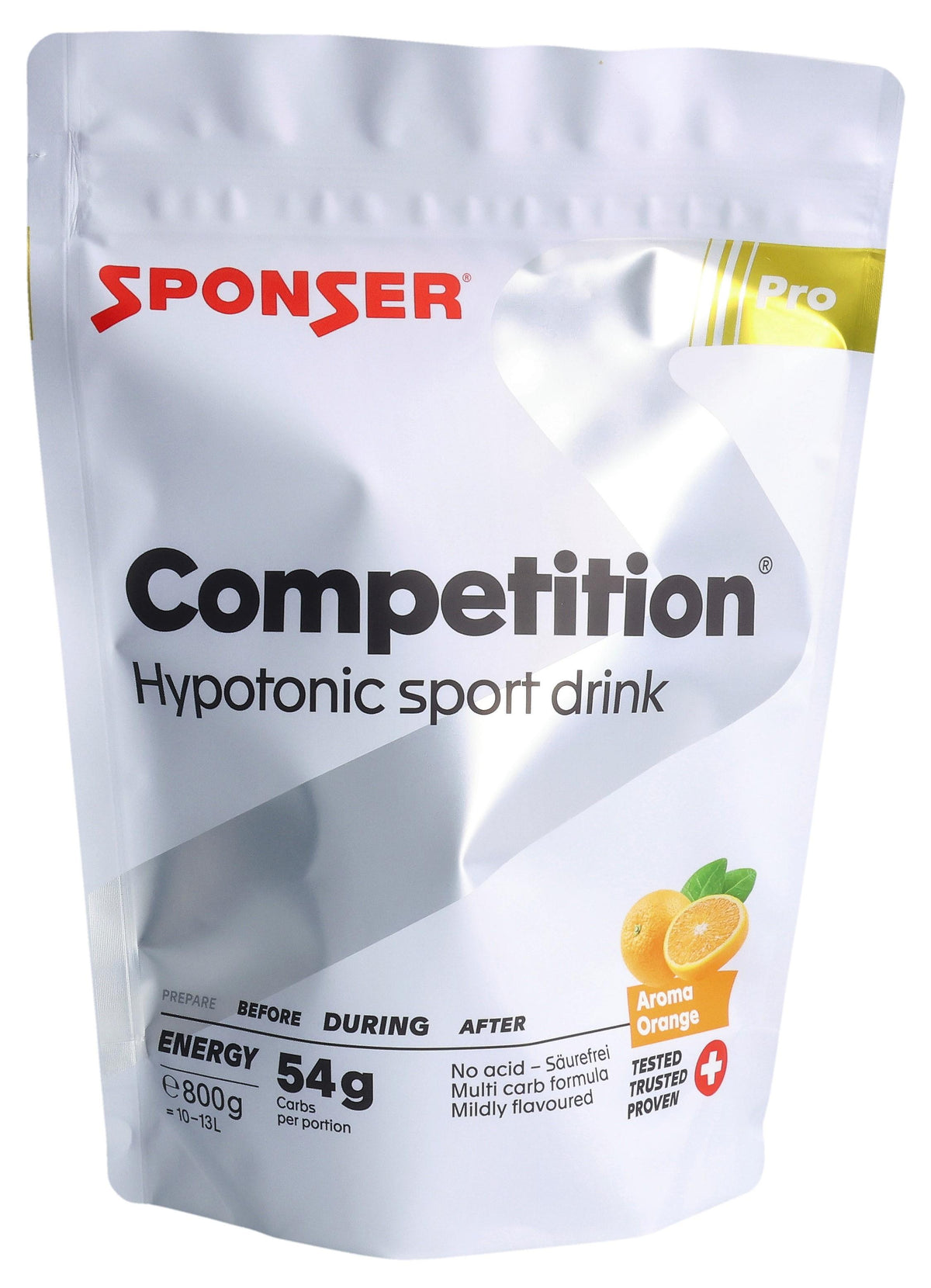 Sponser Competition Getränkepulver Orange (800g)