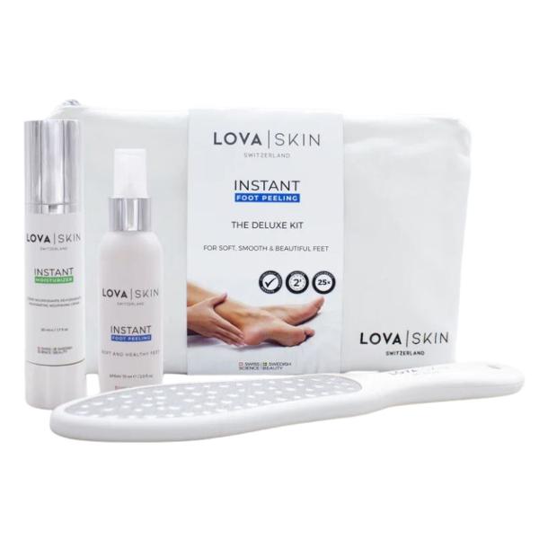 LOVASKIN Instant Foot Peel Deluxe Kit blanc (100ml)
