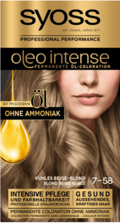 Syoss Oleo Intense 7-58 Kühles Beige Blond