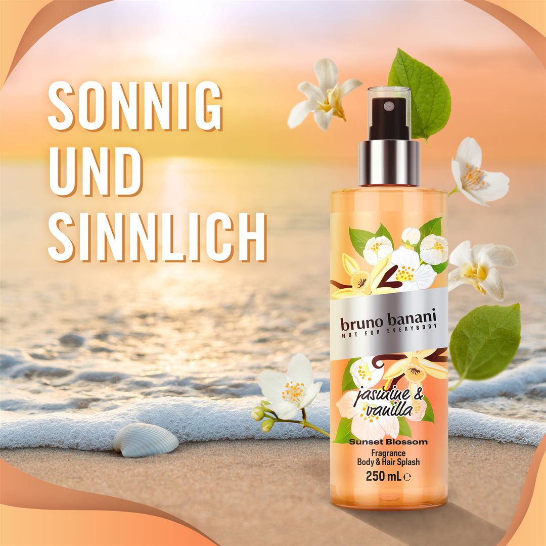 Bruno Banani Sunset Blossom Body & Hair Mist (250ml)