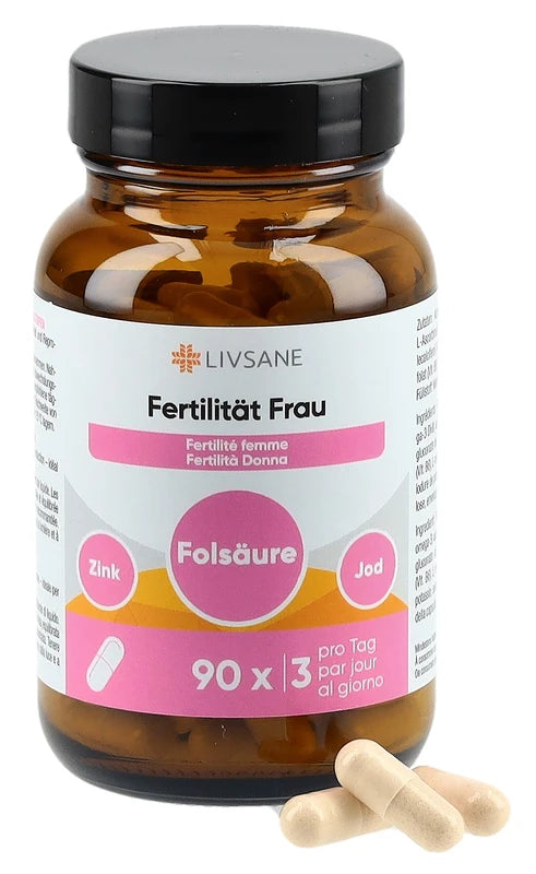 Livsane Fertilität Frau Kapseln (90 Stk)