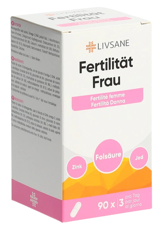 Livsane Fertilität Frau Kapseln (90 Stk)