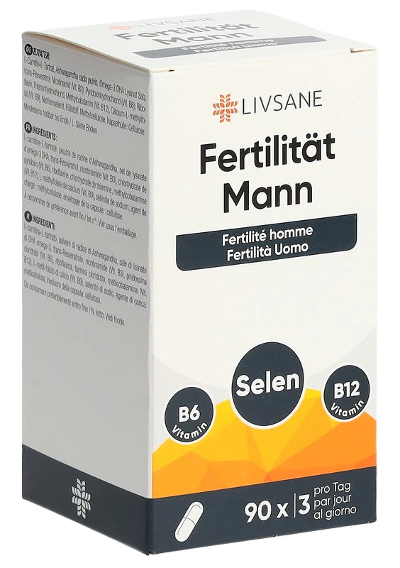 Livsane Fertilität Mann Kapseln (90 Stk)
