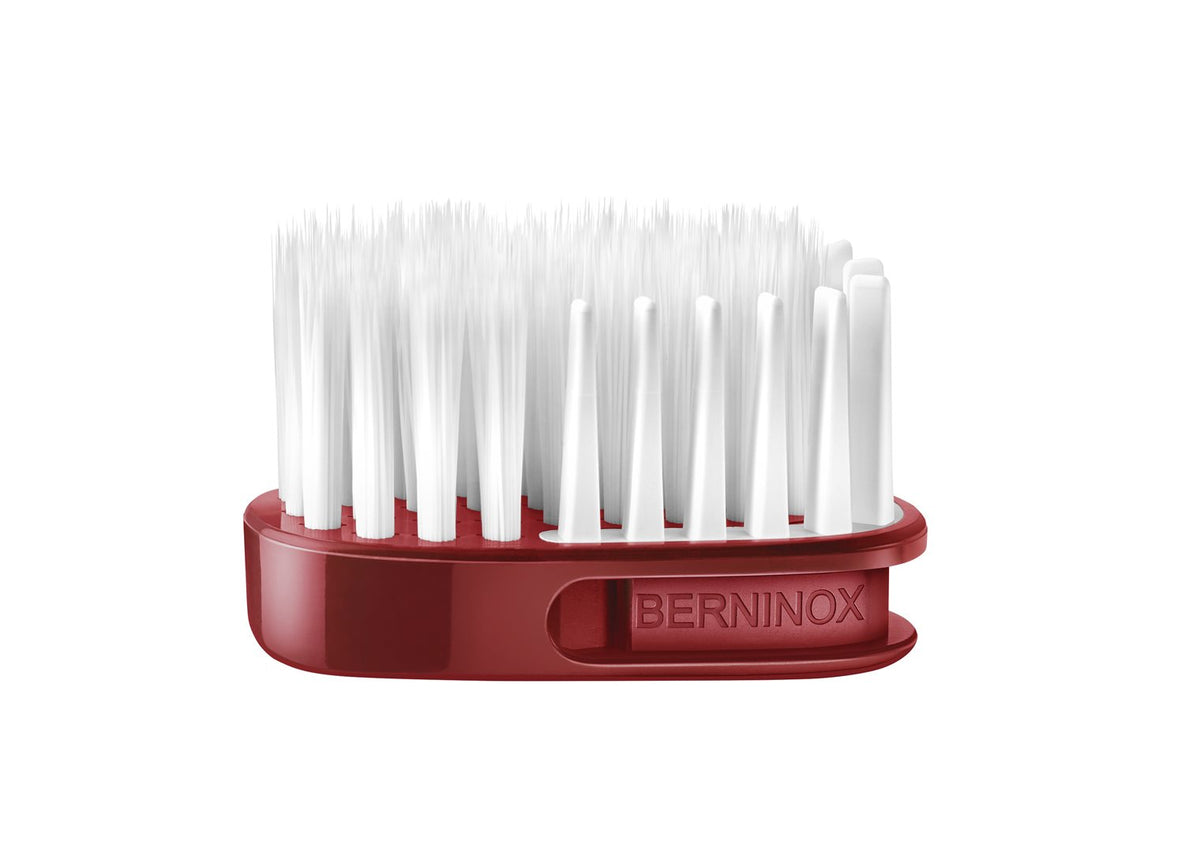 Berninox 316 Replacement Brush Heads Coral Red medium (3 pcs)