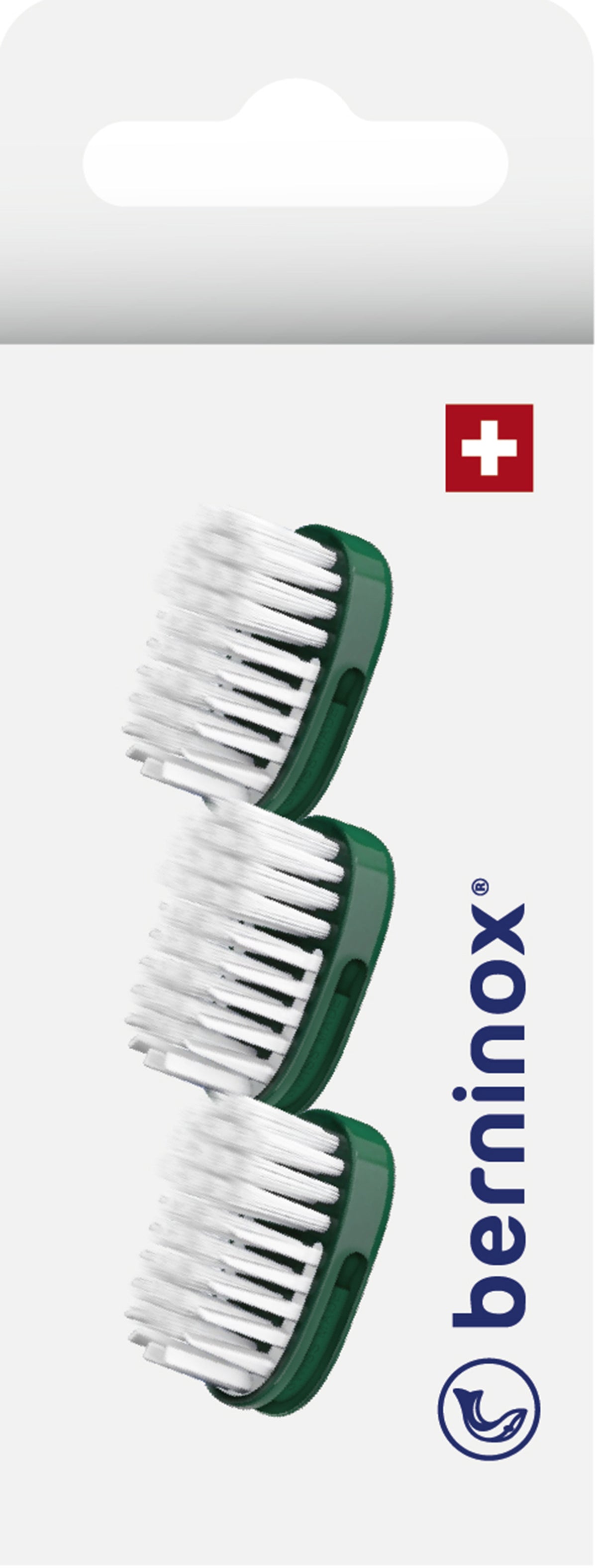 Berninox 316 Testine di ricambio Verde Atlantico super soft (3 pz)