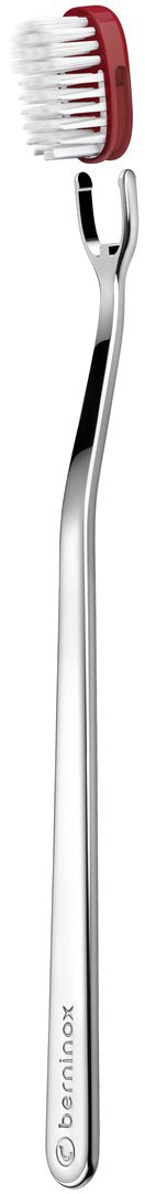Berninox 316 Brosse à dents Rouge Corail medium (1 pce)