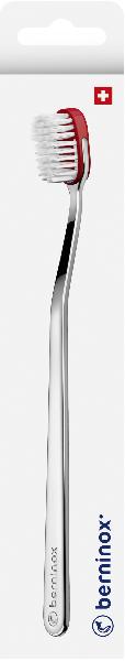 Berninox 316 Brosse à dents Rouge Corail medium (1 pce)