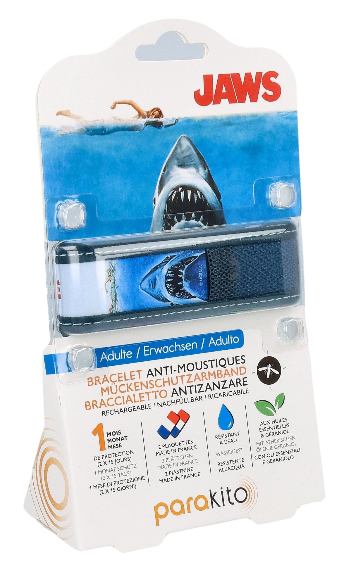 PARAKITO Mückenarmband Erwachsene - Universal Jaws (1 Stk)