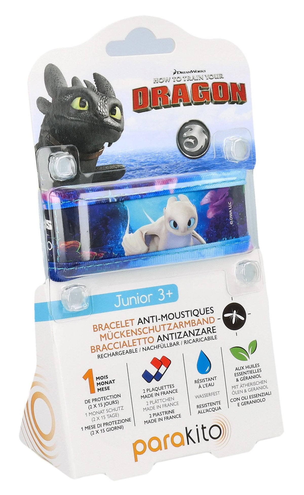 PARAKITO Armband - JUNIOR Universal Dragon, weiss (1 Stk)